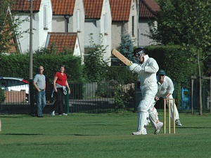  Cricketers on Caves Field 