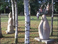  carved sculptures in Quorn Village 