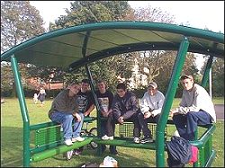  youth shelter on Stafford Orchard 